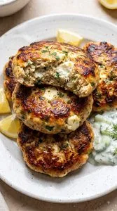 Mediterranean Chicken Patties