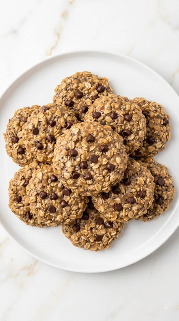 No-Bake Protein Breakfast Cookies