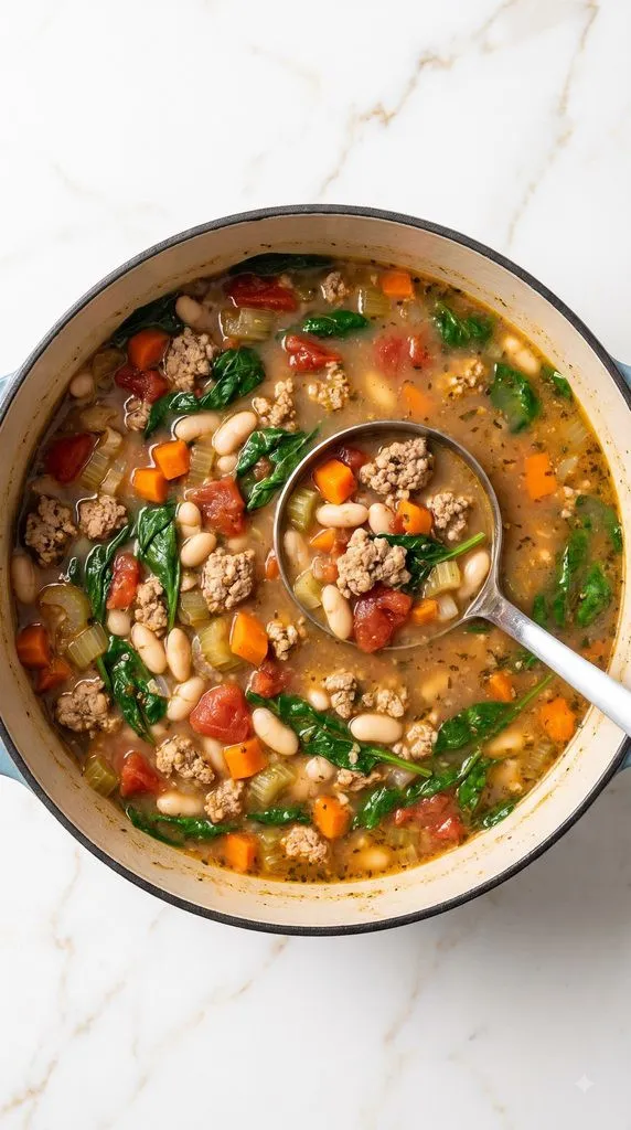 Mediterranean Turkey Soup