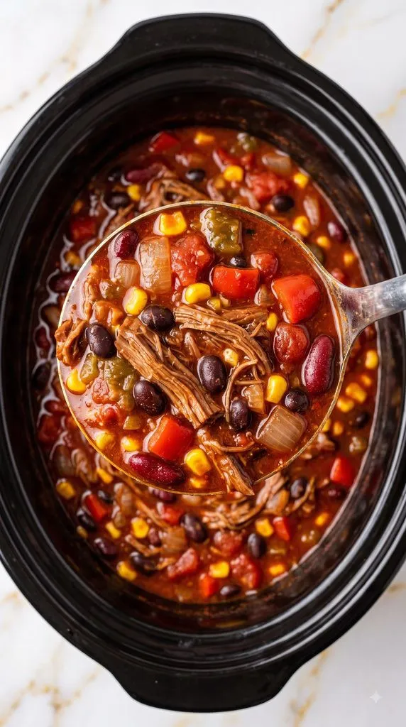 Slow Cooker Birria Chili