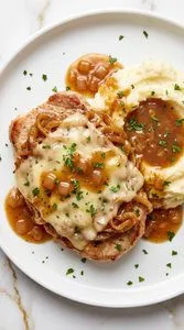 Crock Pot French Onion Pork Chops