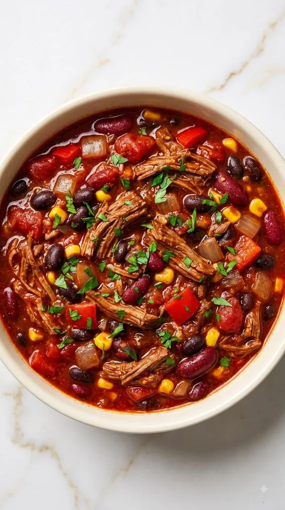 Slow Cooker Birria Chili