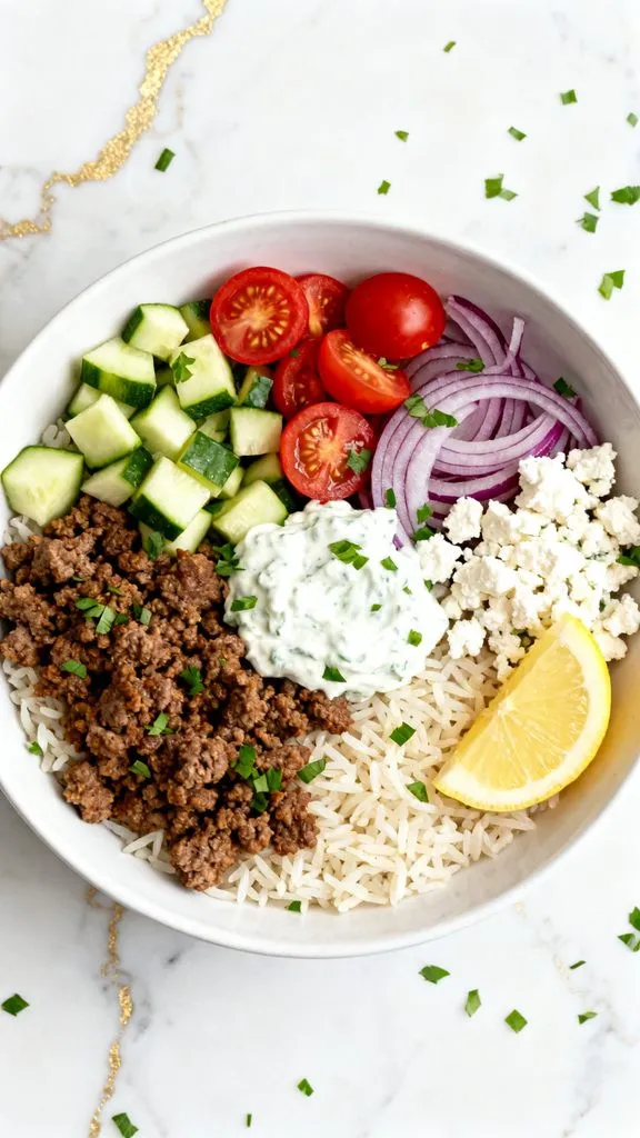 Mediterranean Lamb Bowls