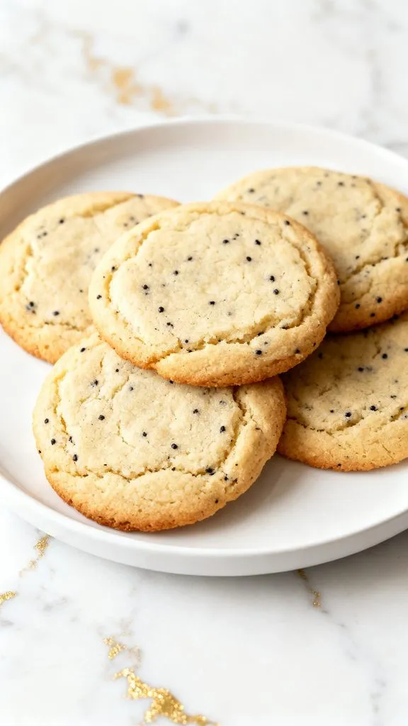 Lemon Chia Seed Protein Cookies