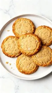 Coconut Oatmeal Protein Cookies