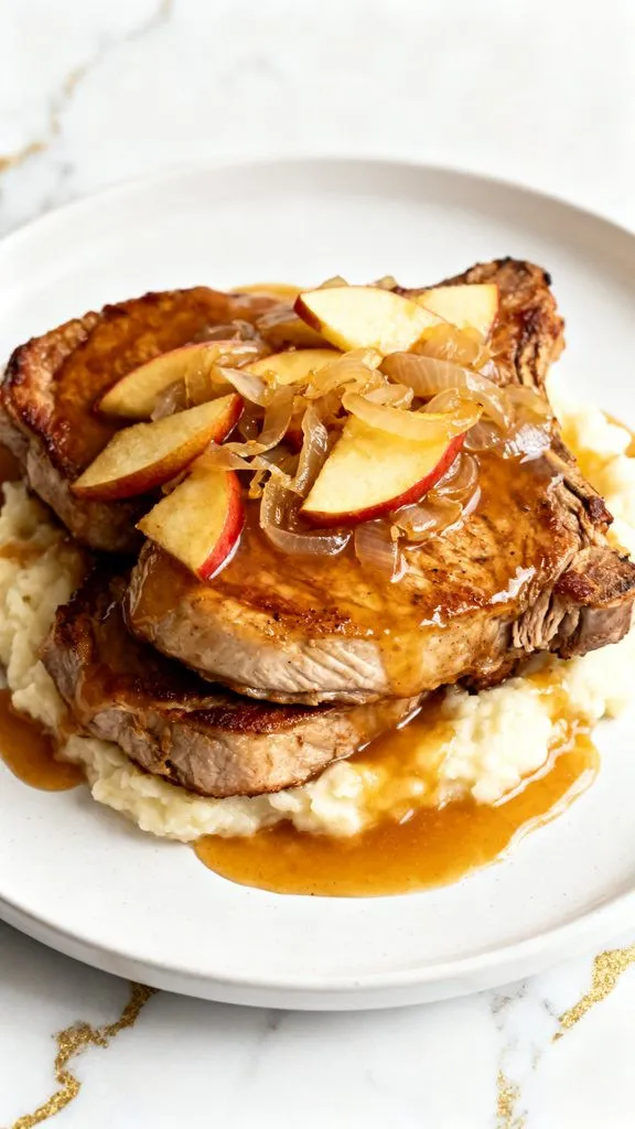 Crock Pot Apple Pork Chops