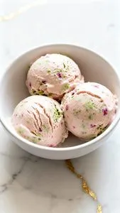 Ninja Creami Strawberry Matcha Protein Ice Cream