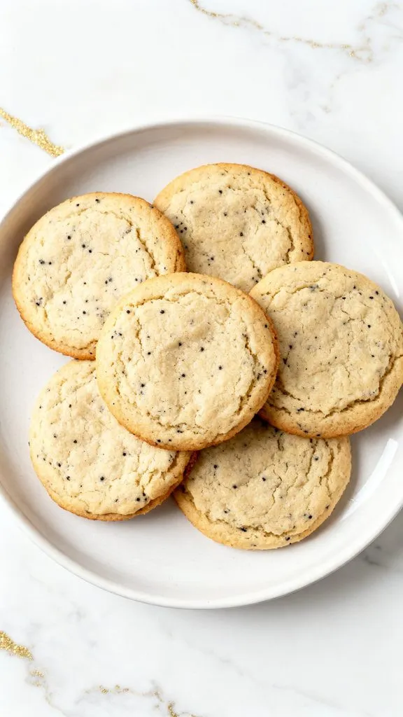 Lemon Chia Seed Protein Cookies