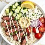 Mediterranean Steak Bowls