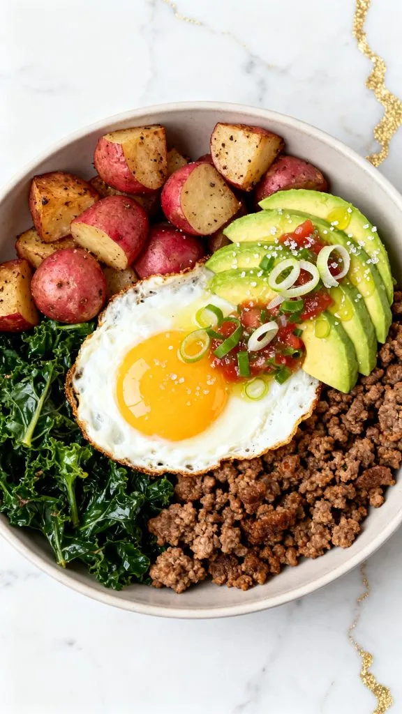 High Protein Paleo Breakfast Bowl