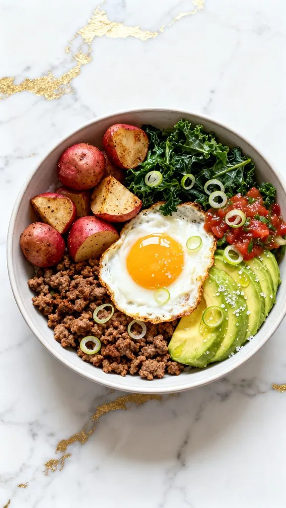 High Protein Paleo Breakfast Bowl