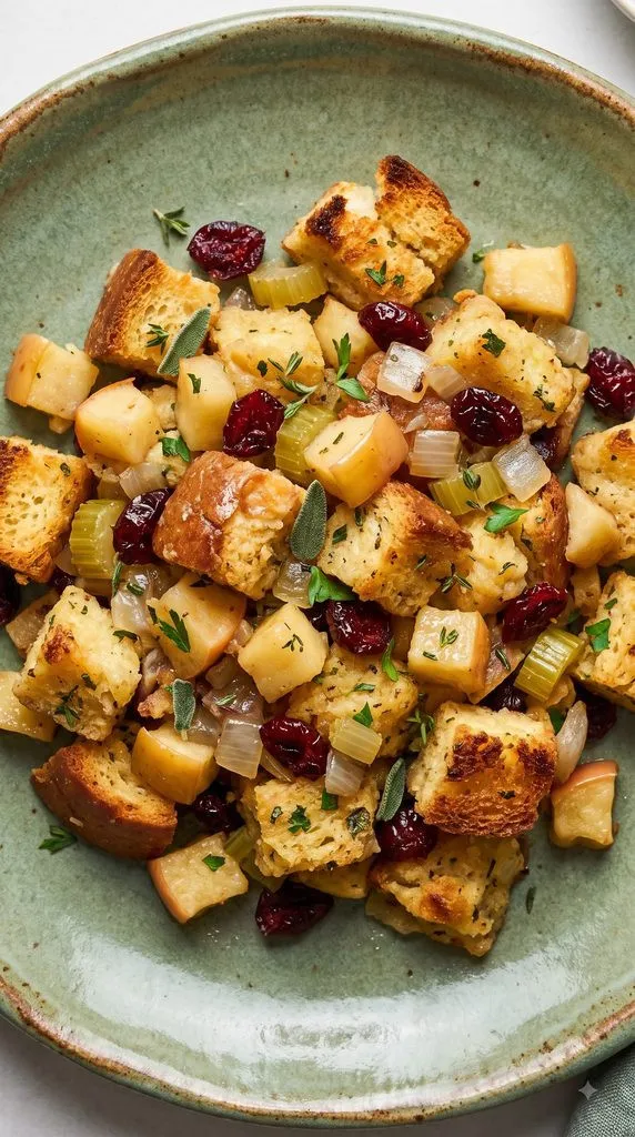 Apple Cranberry Stuffing