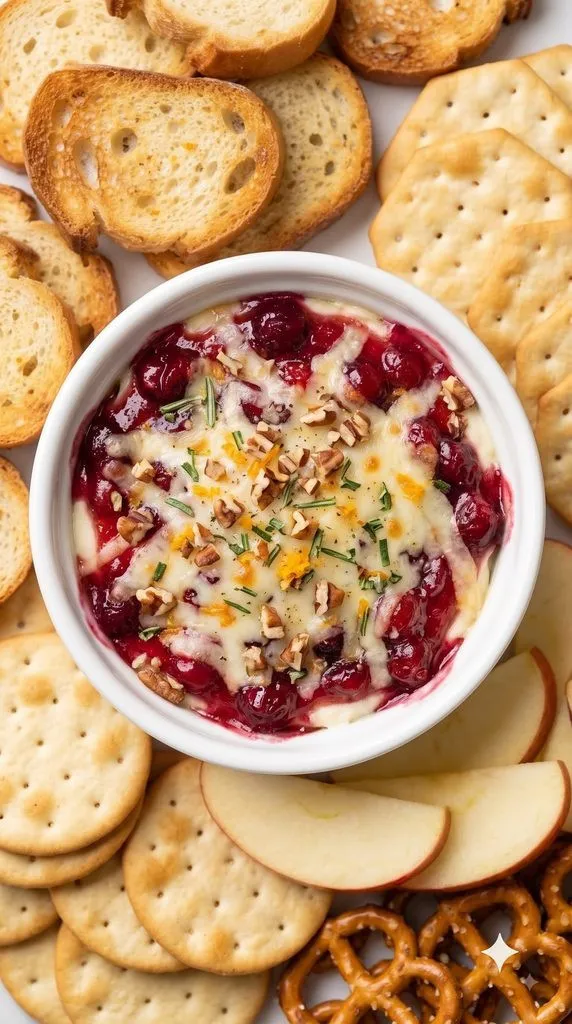 Baked Cranberry Cream Cheese Dip