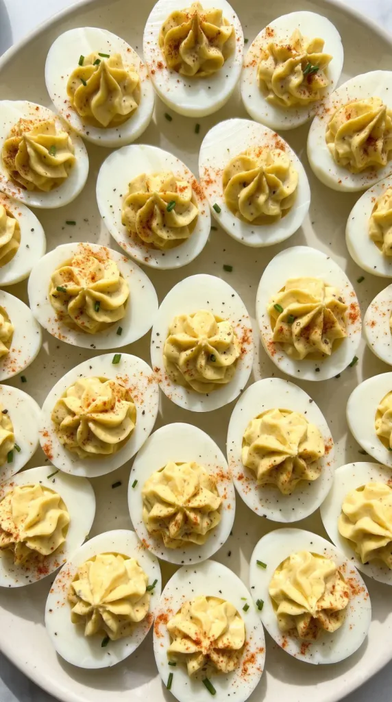 Cottage Cheese Deviled Eggs