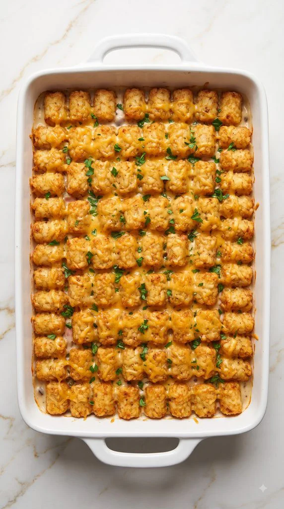 Ham and Tater Tot Casserole