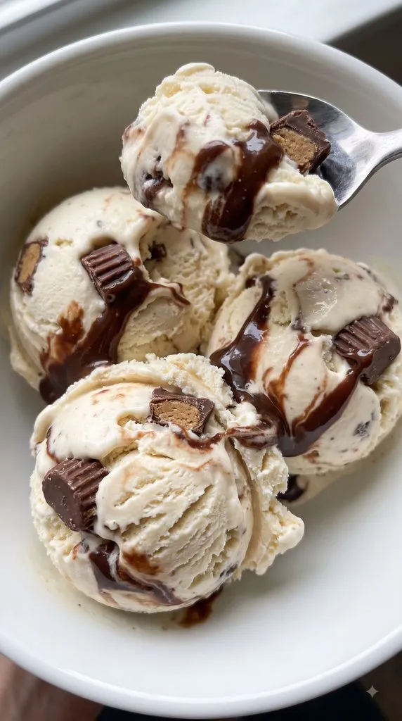 Ninja Creami Moose Tracks Protein Ice Cream