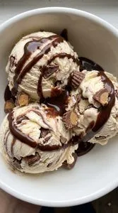 Ninja Creami Moose Tracks Protein Ice Cream