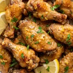 Air Fryer Lemon Pepper Wings