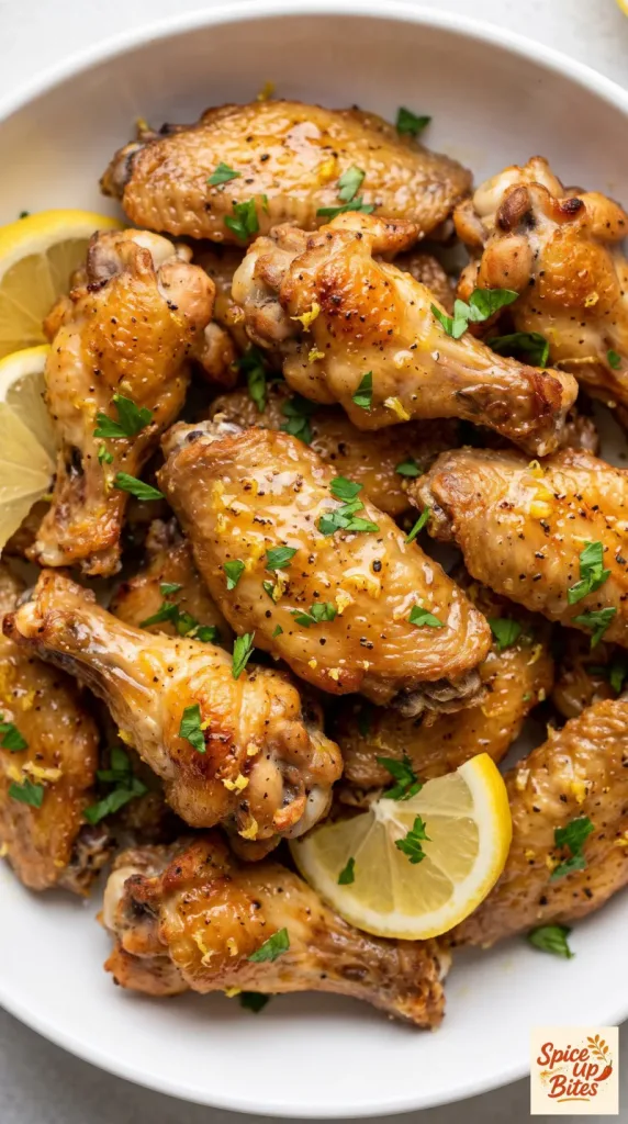 Air Fryer Lemon Pepper Wings