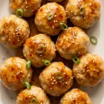Air Fryer Sweet Chili Chicken Meatballs