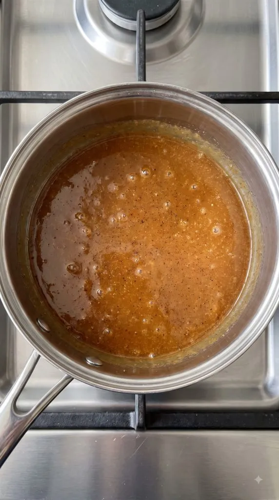 Step 3: Make the Cider Maple Glaze