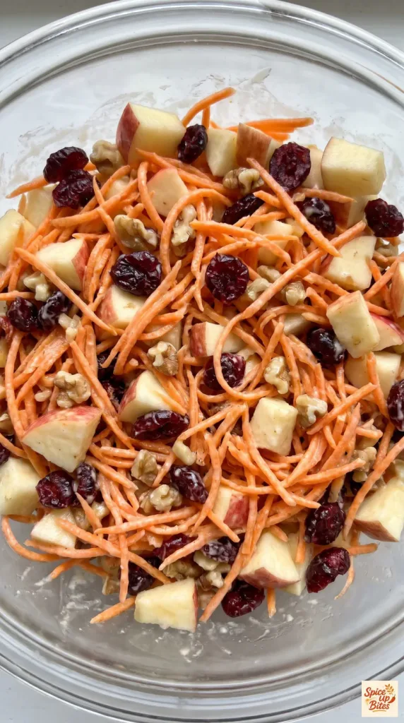 Why this Apple Cranberry Carrot Salad works