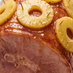 Baked Ham with Brown Sugar and Pineapple
