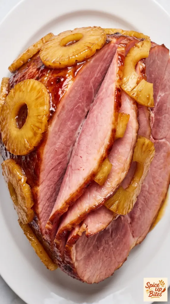 Why this Baked Ham with Brown Sugar and Pineapple works