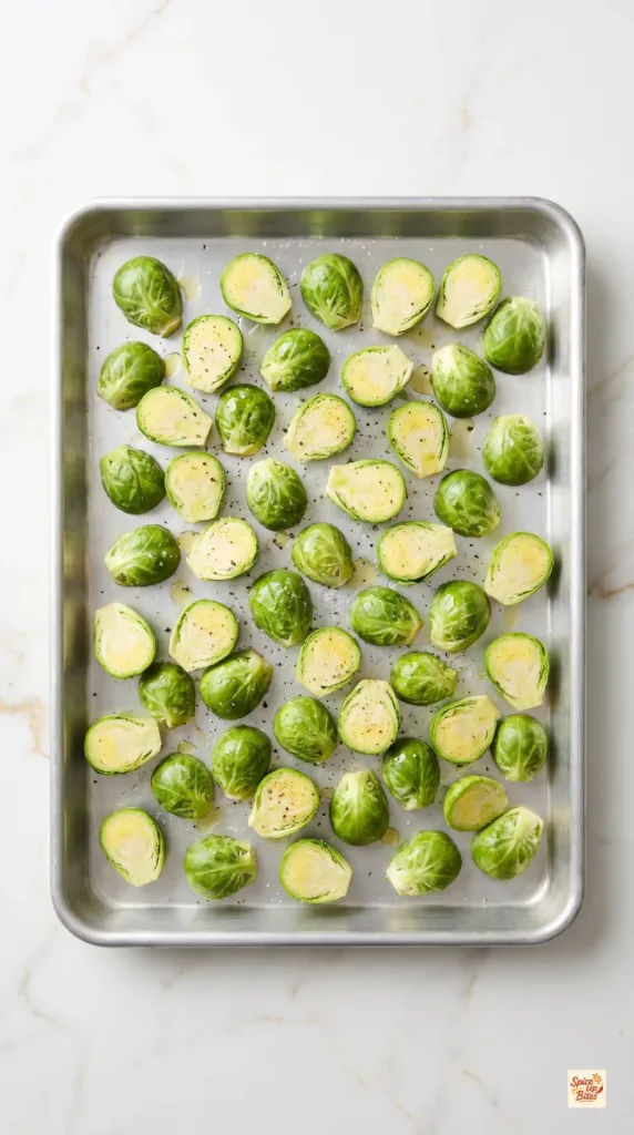 Step 2: Season and Spread Out