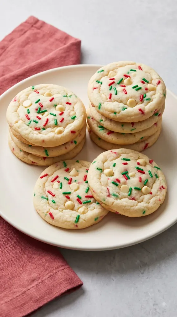 Cake Mix Christmas Cookies
