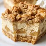 Caramel Apple Cheesecake Bars