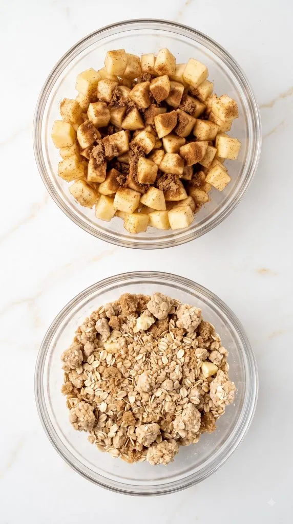 Step 3: Prepare the Apples and Streusel