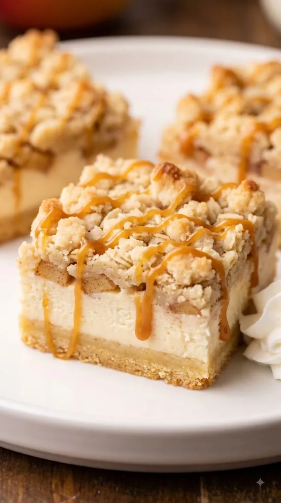 Why this Caramel Apple Cheesecake Bars works