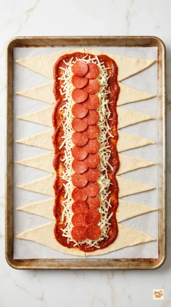 Step 2: Add the Pizza Filling