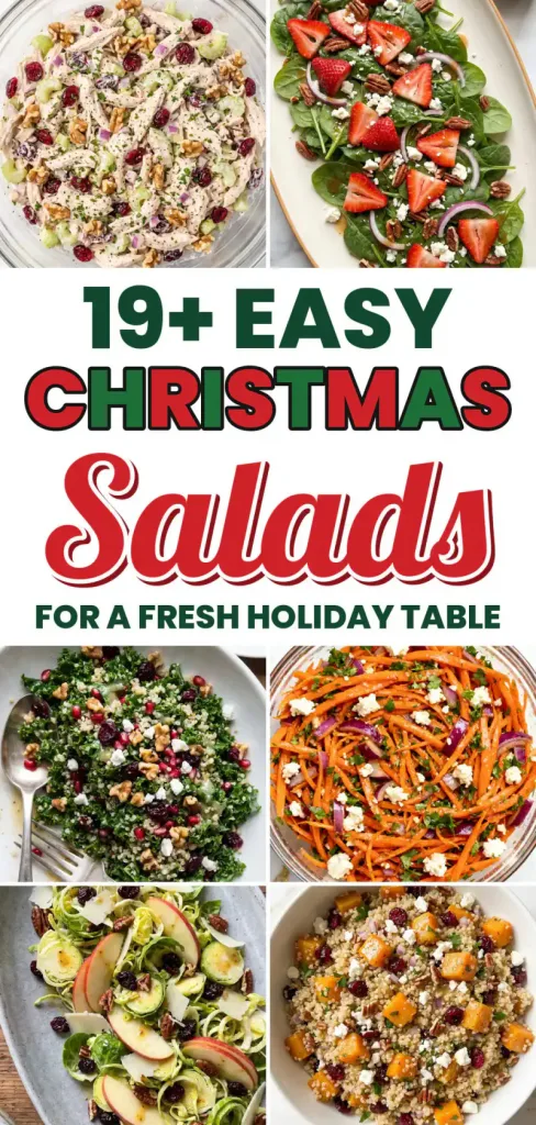 19+ Easy Christmas Salads for a Fresh Holiday Table