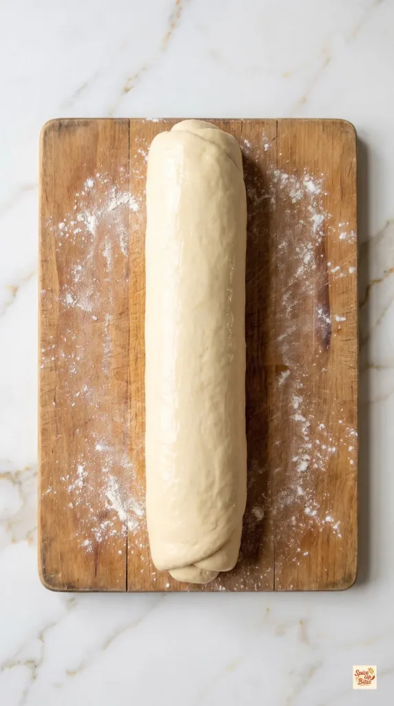 Step 4: Spread and Roll
