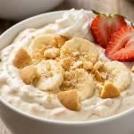 Cottage Cheese Banana Pudding