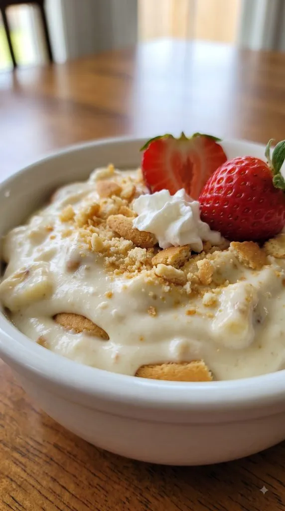 Why this Cottage Cheese Banana Pudding works