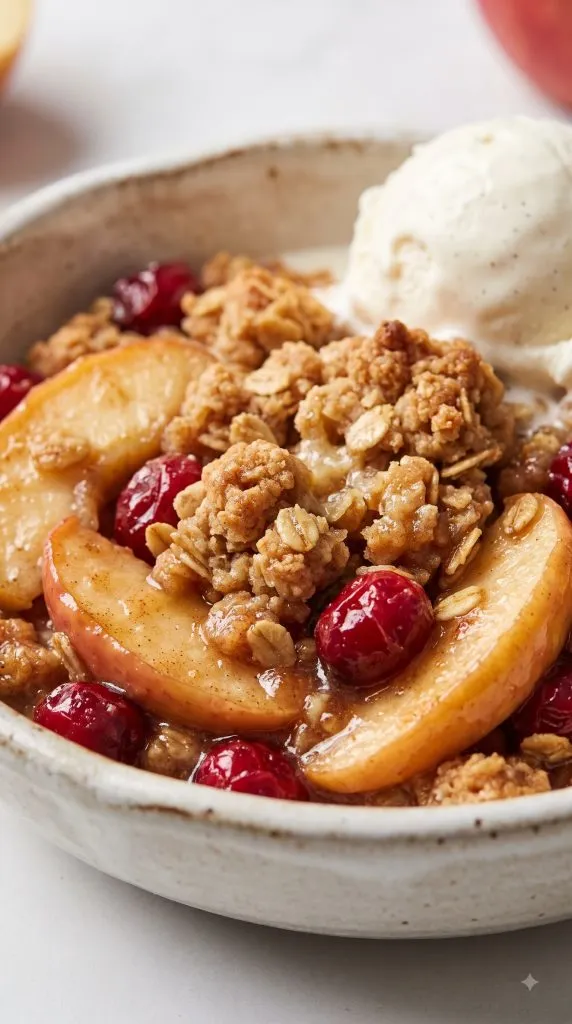 Cranberry Apple Crisp