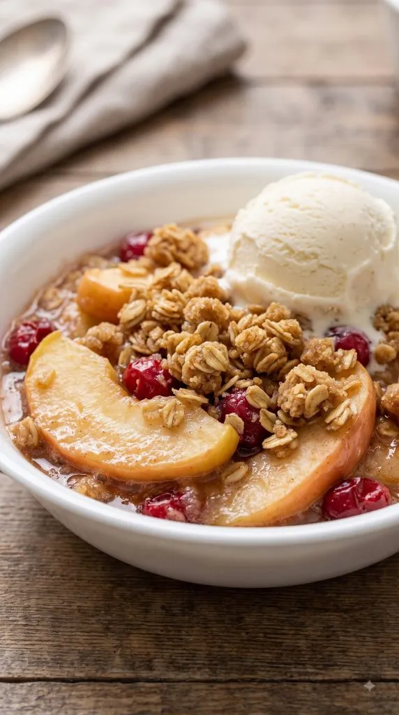 Why this Cranberry Apple Crisp works