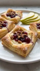 Cranberry Brie Mini Tarts