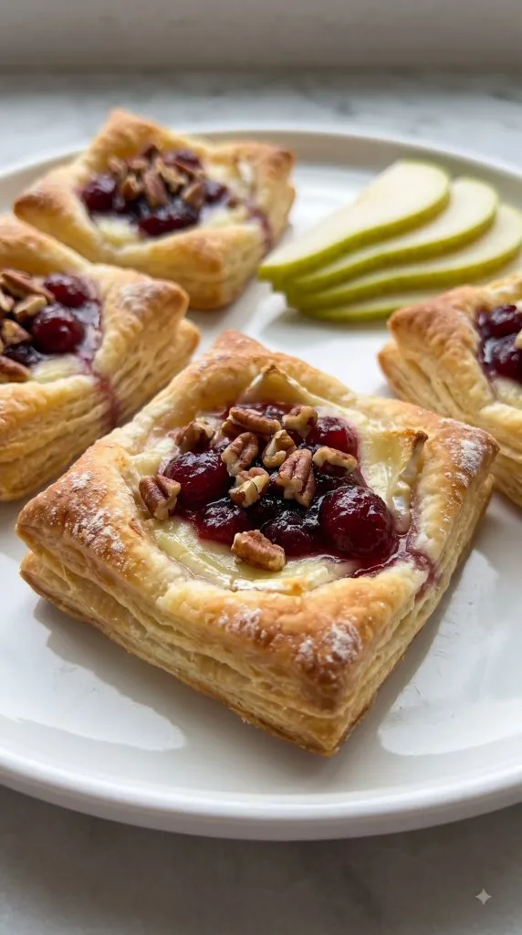 Cranberry Brie Mini Tarts