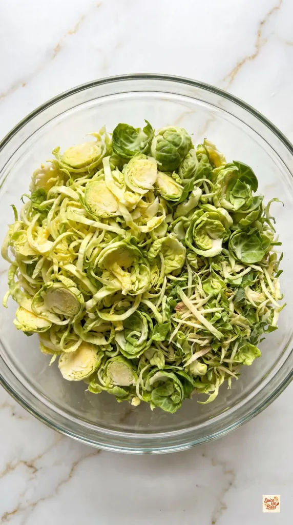 Step 2: Shave the Sprouts