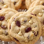 Cranberry White Chocolate Cookies