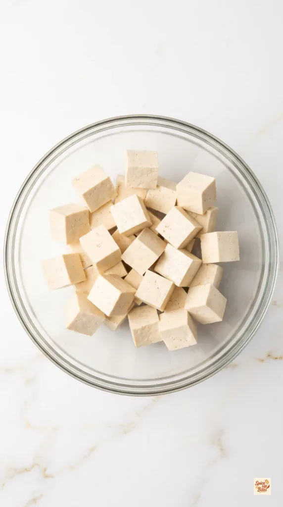 Step 1: Dry and Cut the Tofu