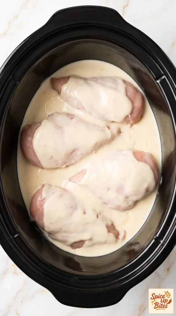 Step 2: Cover the Chicken