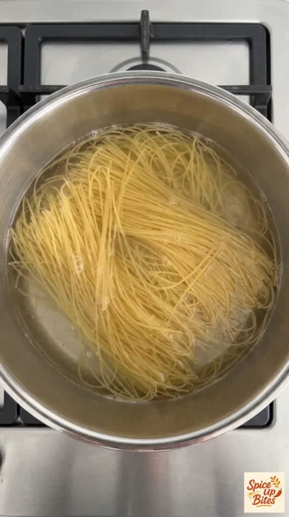 Step 4: Cook the Angel Hair