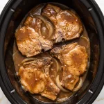 Crockpot Apple Butter Pork Chops