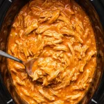 Crockpot Buffalo Chicken Dip