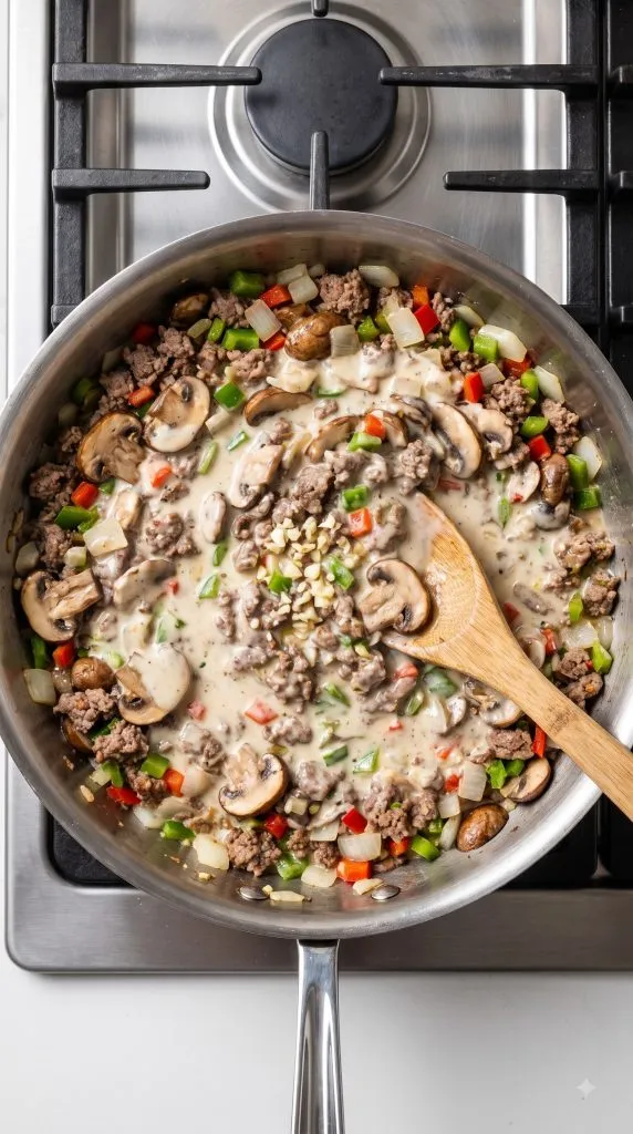 Step 3: Stir in the Cream Cheese
